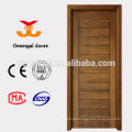 Novo design interior folheado de madeira residential flush door